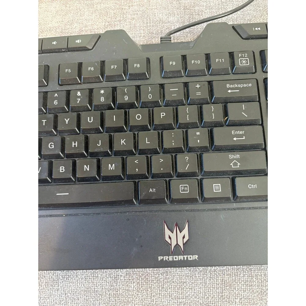 Acer Predator Wired Gaming Lighted Black Keyboard